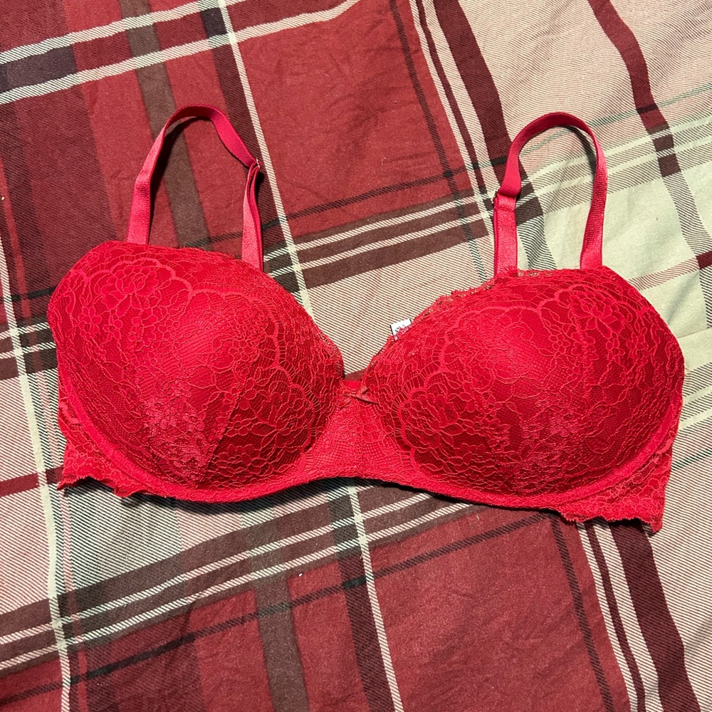 Vs lightly padded lace bra